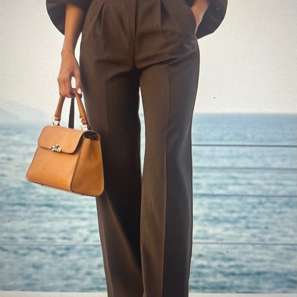 Elegant Brown Women's Pants